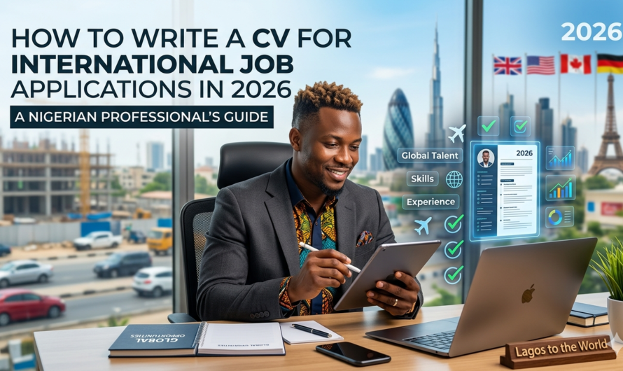 How to Write a CV for International Job Applications in 2026: A Nigerian Professional’s Guide