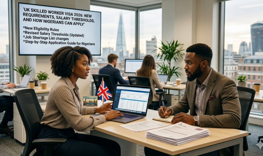 UK Skilled Worker Visa 2026: New Requirements, Salary Thresholds, and How Nigerians Can Apply