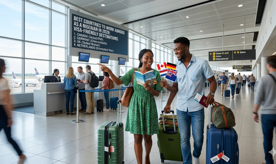 Best Countries to Work Abroad as a Nigerian in 2026: Visa-Friendly Destinations
